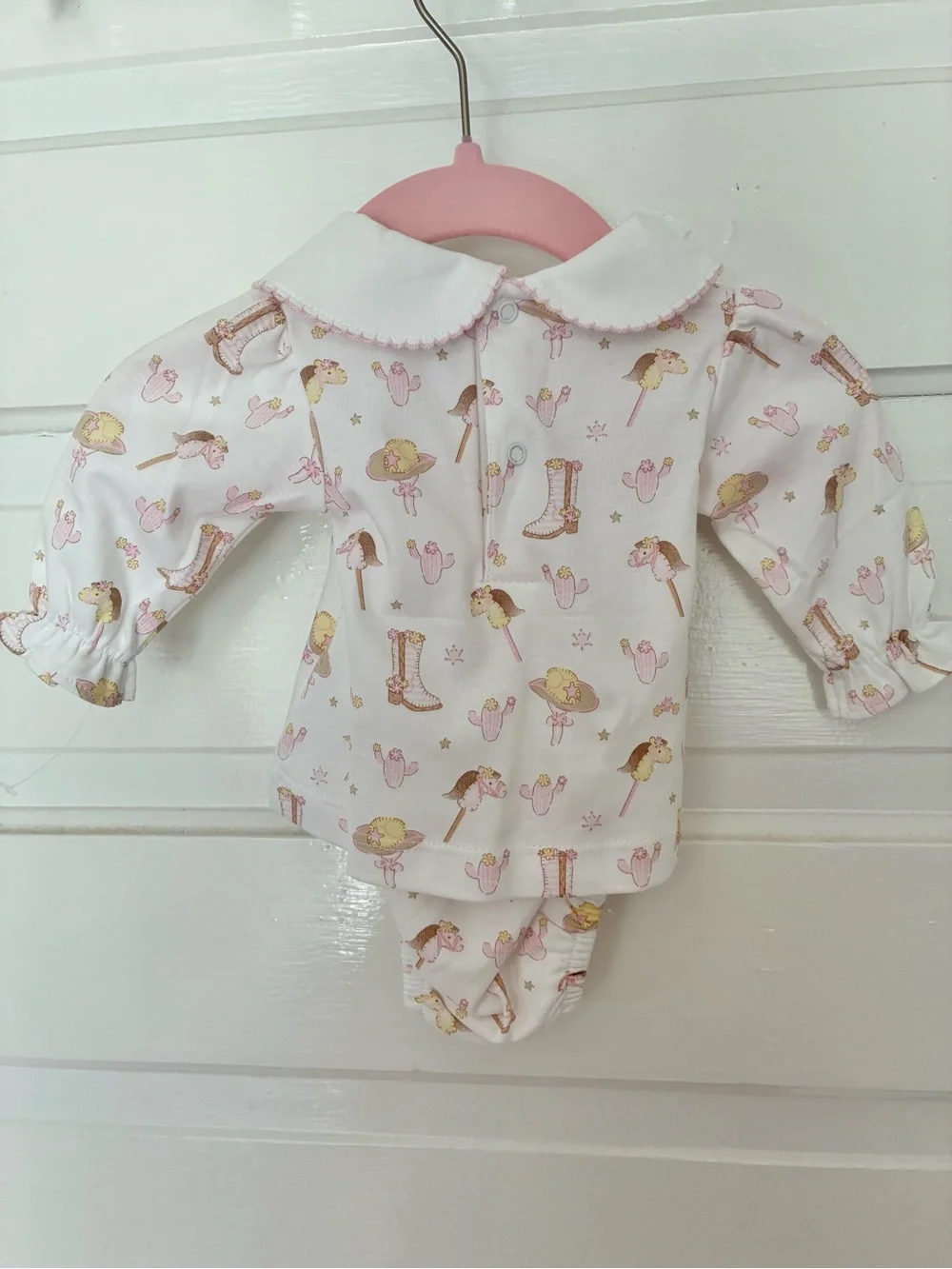 NWOT Baby Loren Western Printed Set
